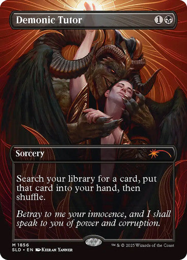 DEMONIC TUTOR BORDERLESS