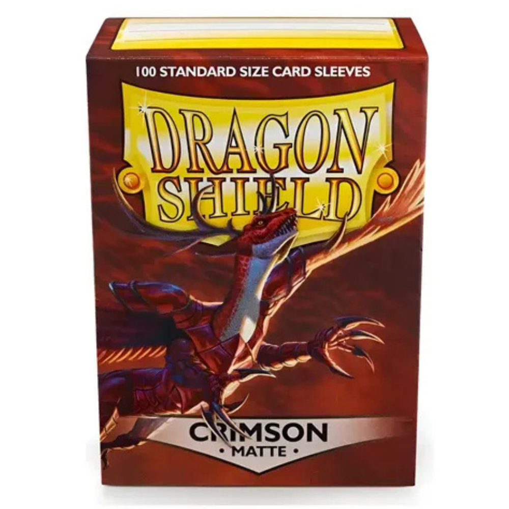 DRAGON SHIELD CRIMSON MATTE