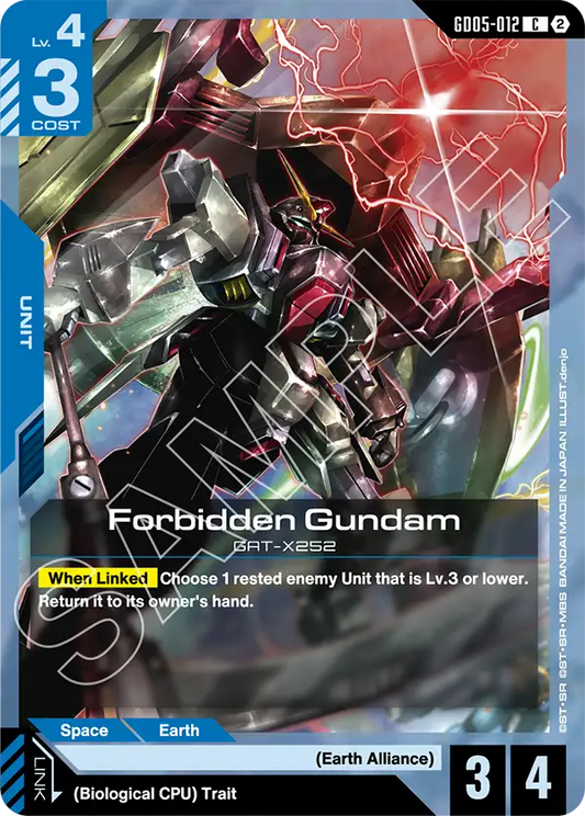 Forbidden Gundam | GD05-012 | Normal