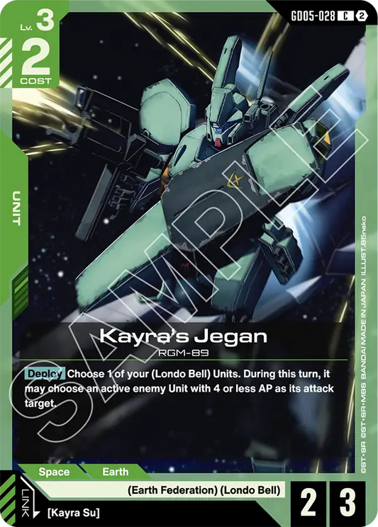 Kayra's Jegan | GD05-028 | Normal