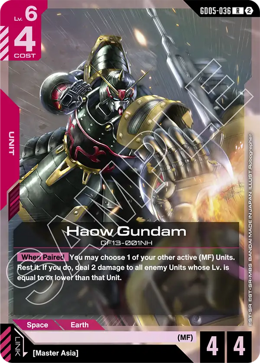 Haow Gundam | GD05-036 | Foil