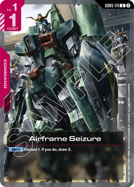 Airframe Seizure | GD05-111 | Normal
