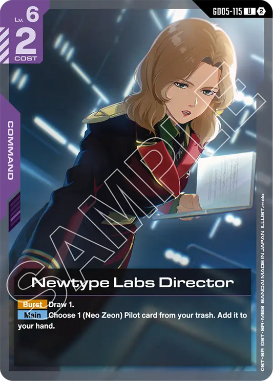 Newtype Labs Director | GD05-115 | Normal