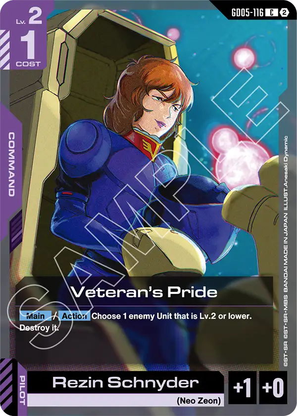 Veteran's Pride | GD05-116 | Normal