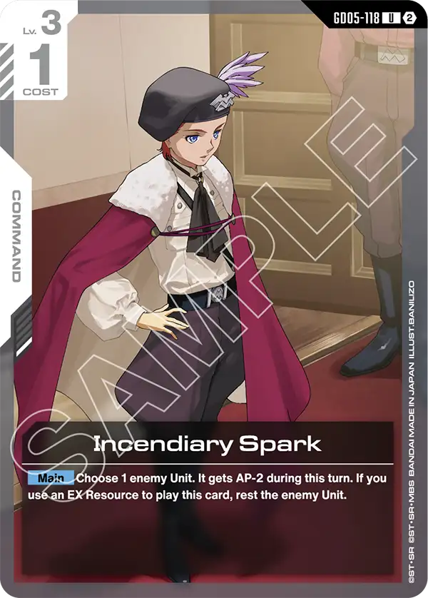Incendiary Spark | GD05-118 | Normal