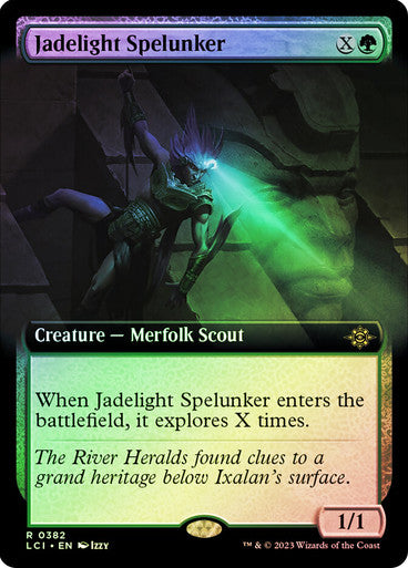 JADELIGHT SPELUNKER EXTENDED ART (FOIL)