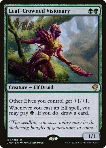 LEAF- CROWNED VISIONARY