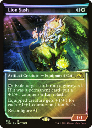 LION SASH SHOWCASE (FOIL)