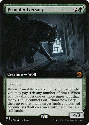 PRIMAL ADVERSARY EXTENDED ART