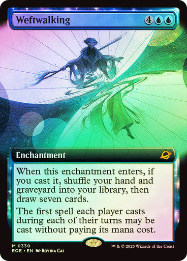 WEFTWALKING EXTENDED ART (FOIL)