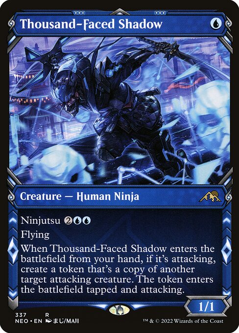 Thousand-Faced Shadow - Kamigawa: Neon Dynasty #337