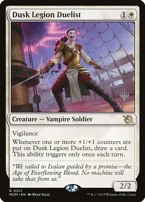 Dusk Legion Duelist - March of the Machine Promos #11p