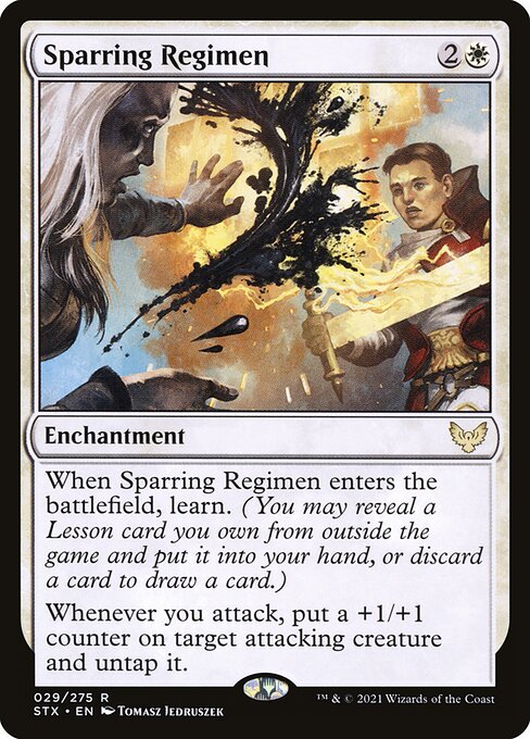Sparring Regimen - Strixhaven: School of Mages #29