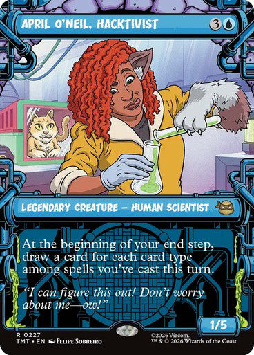 APRIL O'NEIL, HACKTIVIST SHOWCASE