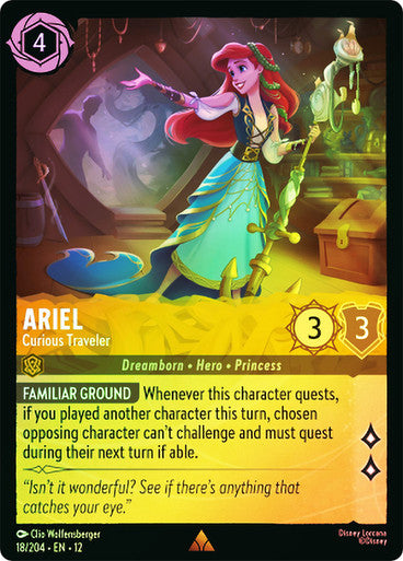 ARIEL-CURIOUS TRAVELER (FOIL)