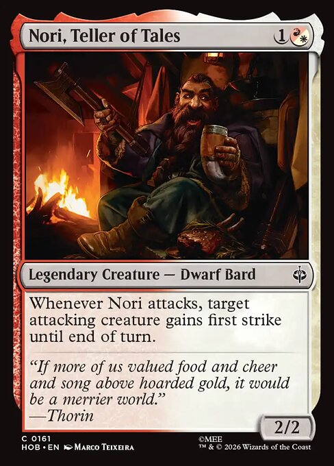 Nori, Teller of Tales - The Hobbit #161
