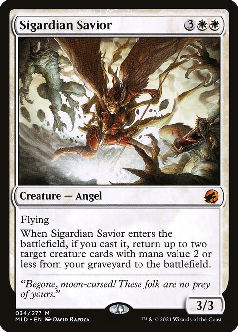 Sigardian Savior - Innistrad: Midnight Hunt #34