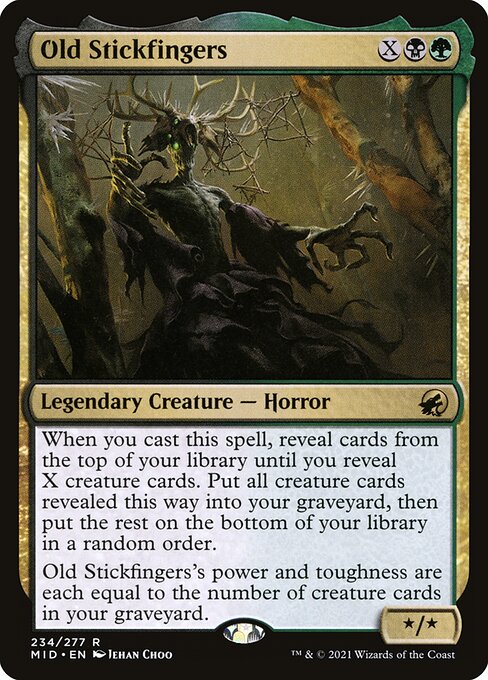Old Stickfingers - Innistrad: Midnight Hunt #234