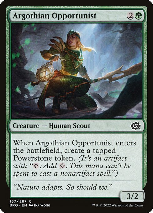 Argothian Opportunist - The Brothers' War #167