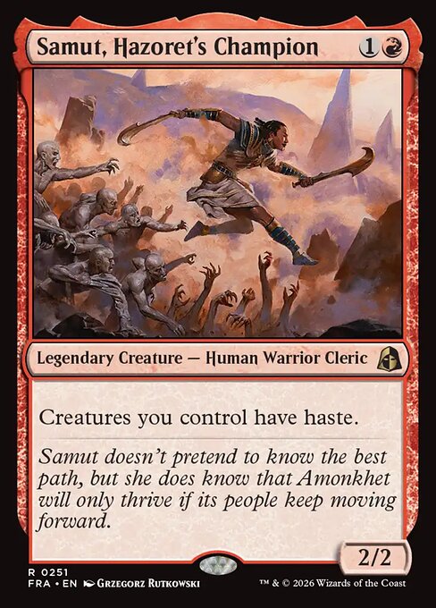 Samut, Hazoret's Champion - Reality Fracture #251