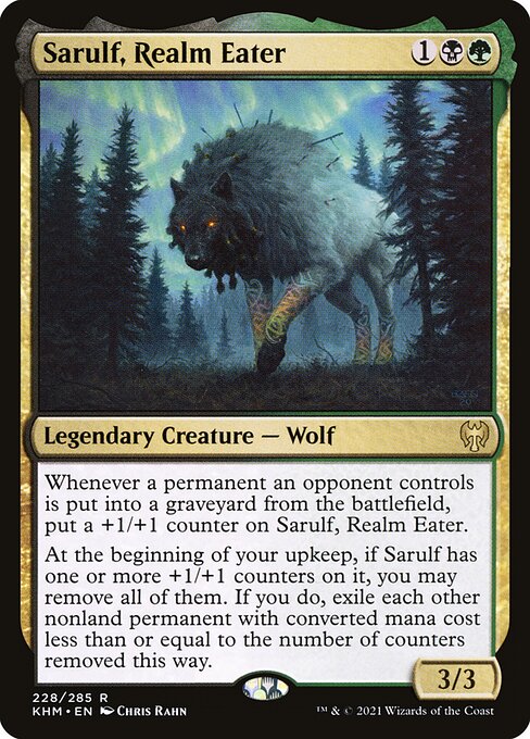 Sarulf, Realm Eater - Kaldheim #228