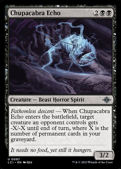 Chupacabra Echo - The Lost Caverns of Ixalan #97