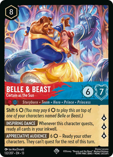 BELLE & BEAST - CERTAIN AS THE SUN