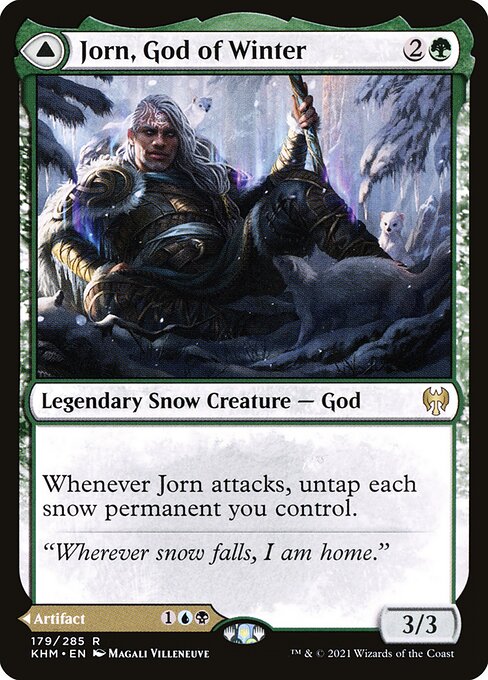 Jorn, God of Winter // Kaldring, the Rimestaff - Kaldheim #179