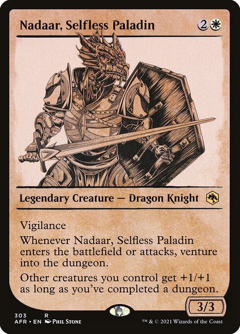 Nadaar, Selfless Paladin - Adventures in the Forgotten Realms #303