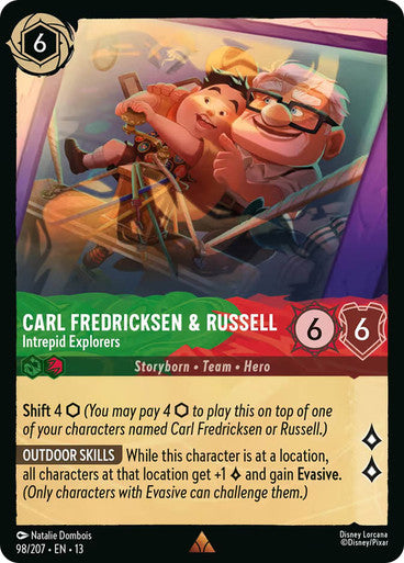 CARL FREDRICKSEN Y RUSSELL-INTREPID EXPLORERS
