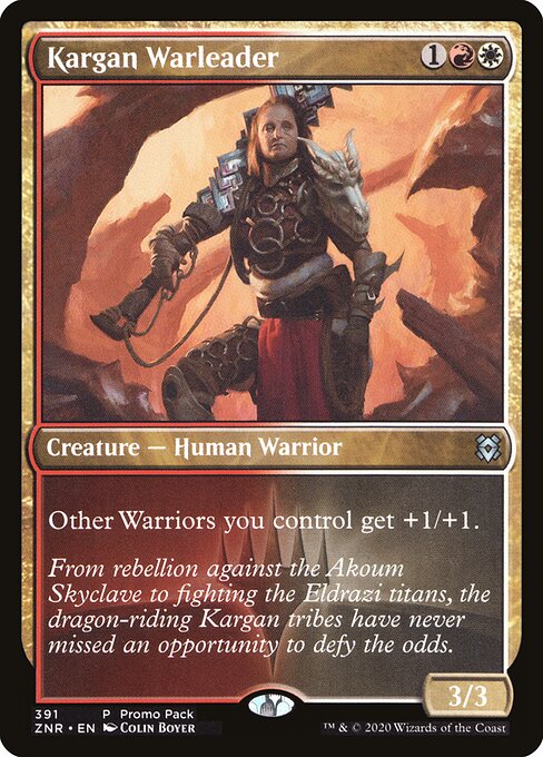 Kargan Warleader - Zendikar Rising #391