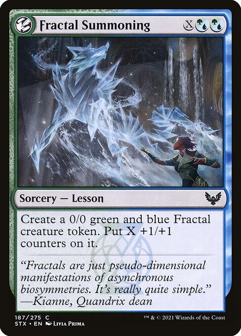Fractal Summoning - Strixhaven: School of Mages #187