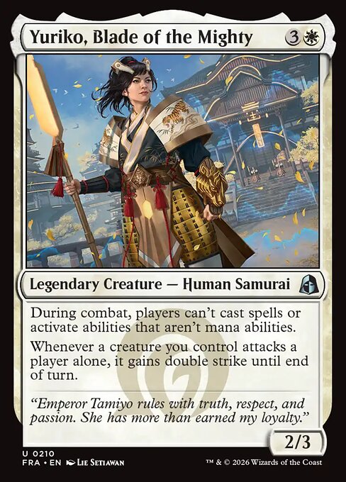 Yuriko, Blade of the Mighty - Reality Fracture #210