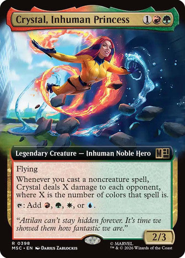 CRYSTAL, INHUMAN PRINCESS