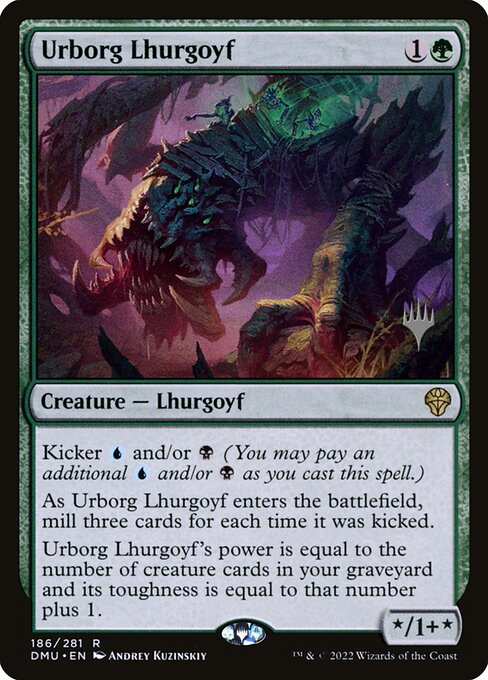 Urborg Lhurgoyf - Dominaria United Promos #186p