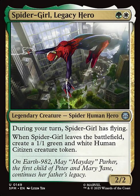 Spider-Girl, Legacy Hero - Marvel's Spider-Man #149