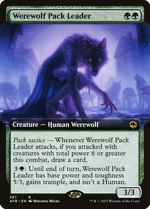 Werewolf Pack Leader - Adventures in the Forgotten Realms #387
