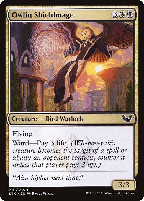 Owlin Shieldmage - Strixhaven: School of Mages #210
