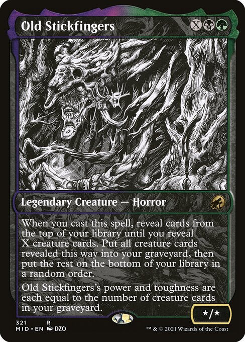 Old Stickfingers - Innistrad: Midnight Hunt #321