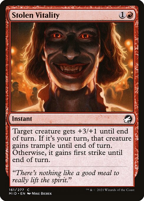 Stolen Vitality - Innistrad: Midnight Hunt #161
