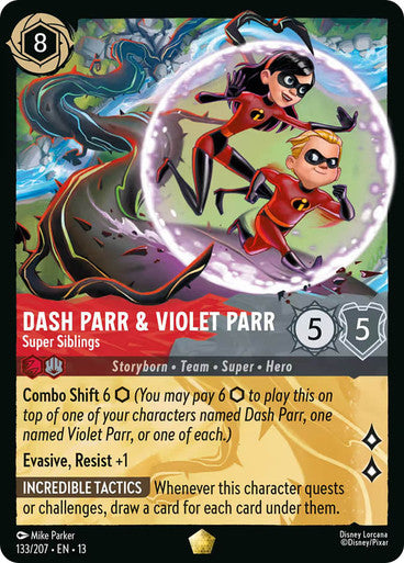 DASH PARR & VIOET PARR- SUPER SIBLINGS