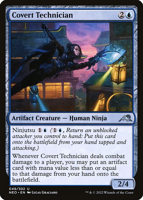 Covert Technician - Kamigawa: Neon Dynasty #49