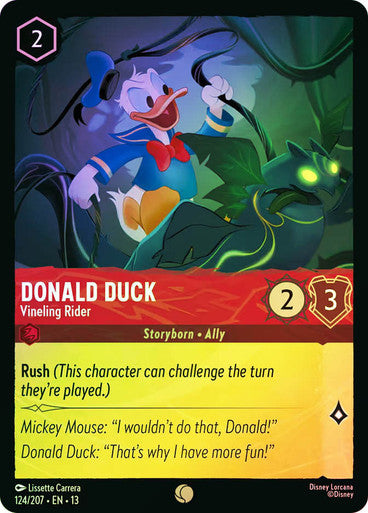 DONALD DUCK- VINELING RIDER (FOIL)