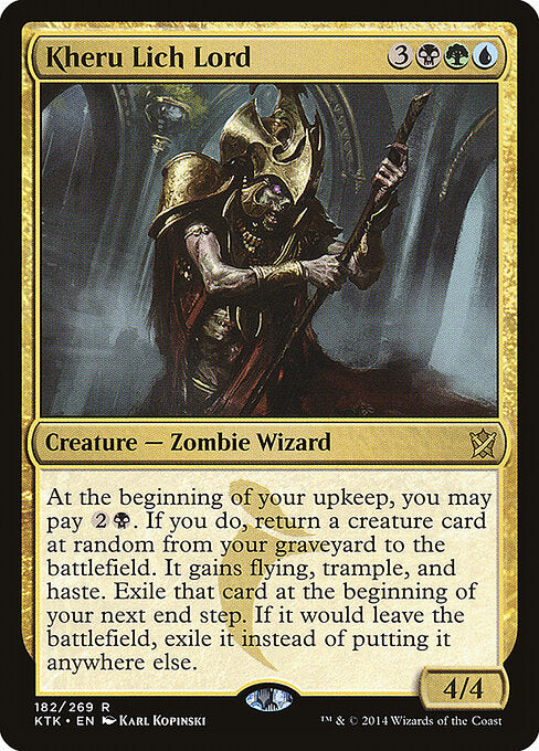 Kheru Lich Lord - Khans of Tarkir #182