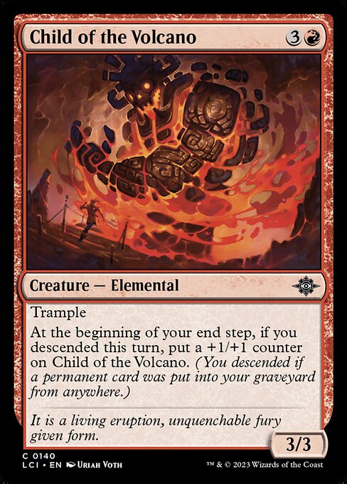 Child of the Volcano - The Lost Caverns of Ixalan #140