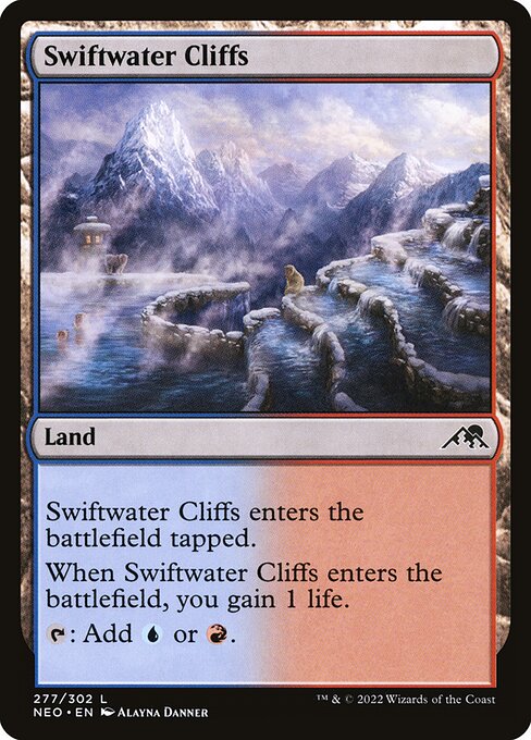 Swiftwater Cliffs - Kamigawa: Neon Dynasty #277