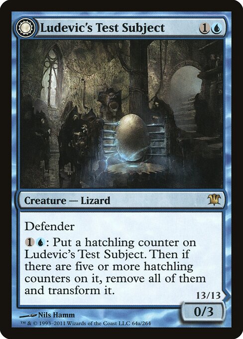 Ludevic's Test Subject // Ludevic's Abomination - Innistrad #64