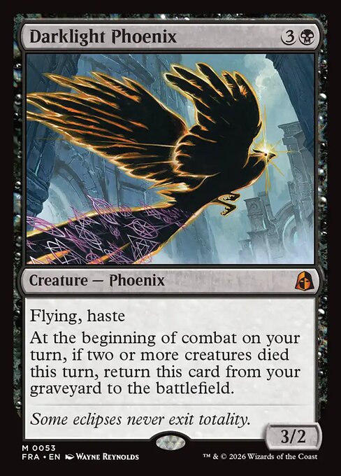 Darklight Phoenix - Reality Fracture #53