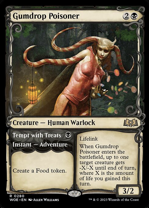 Gumdrop Poisoner // Tempt with Treats - Wilds of Eldraine #280
