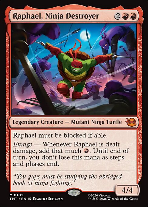 Raphael, Ninja Destroyer - Teenage Mutant Ninja Turtles #102